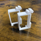 Set DIN-rail mounts for Allnet-Switch