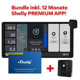 Shelly Walldisplay x2 + Blu H&T + Premium App