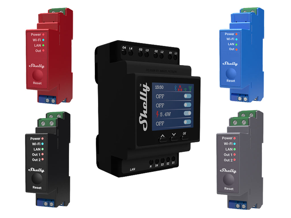 Shelly PRO Relais – Shellyparts.de