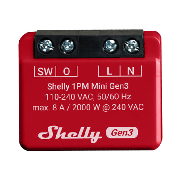Shelly 1PM Mini Gen. 3