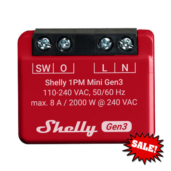 Shelly 1PM Mini (Gen3)