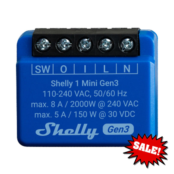 Shelly 1 Mini Gen. 3