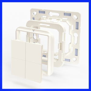 Shelly Blu Wall Switch 4 Adapter BUSCH-JAEGER