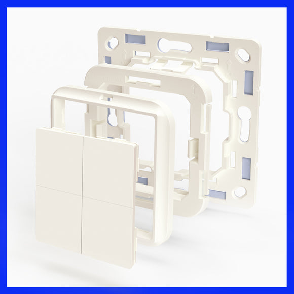 Shelly Blu Wall Switch 4 Adapter BUSCH-JAEGER