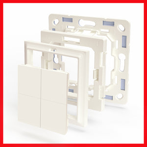 ﻿Shelly Blu Wall Switch 4 Adapter GIRA & MERTEN