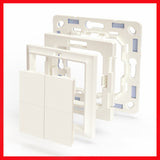 ﻿Shelly Blu Wall Switch 4 Adapter GIRA & MERTEN