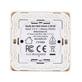 Shelly BLU Wall Switch 4 ZB DK