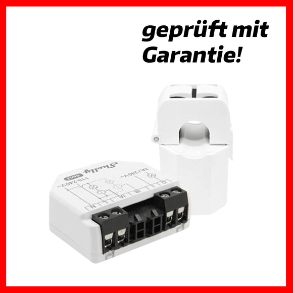Shelly EM Gen3 inkl. 50A Messklemme -Gebraucht-