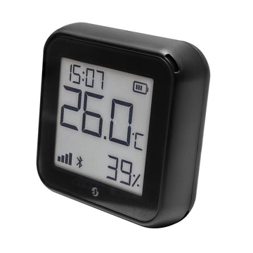 Shelly Plus H&T - Thermomètre Hygromètre WiFi avec écran e-ink et
