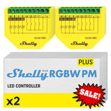 Shelly Plus RGBW PM 2er-Pack