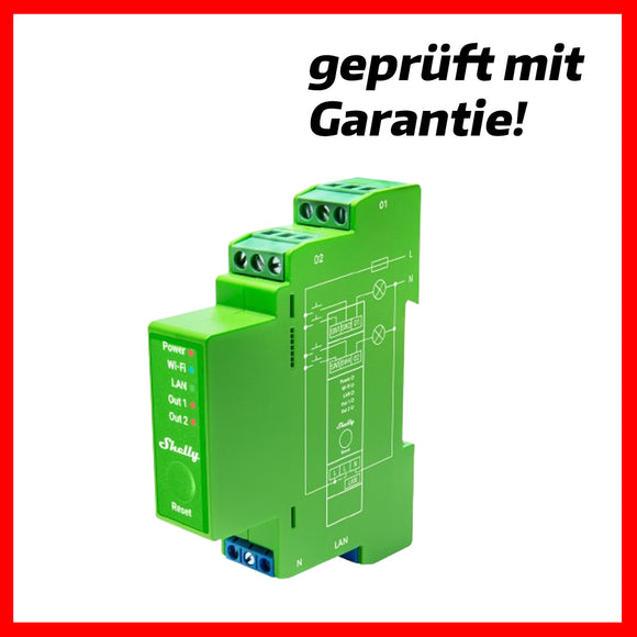 Shelly Pro Dimmer 2PM -Gebraucht-