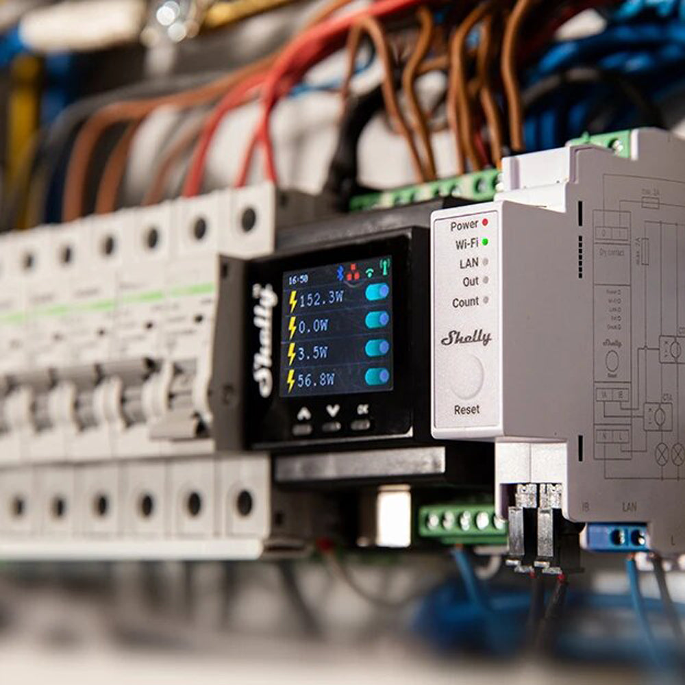 Shelly Pro EM 2x50A nur für -PV- Anlagen 0% MwSt. – Shellyparts.de Shelly Pro EM 2x50A nur für -PV- Anlagen 0% MwSt. – Shellyparts.de